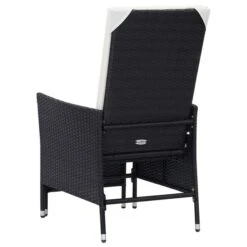 Salon De Jardin 2 Pcs Avec Coussins Résine Tressée Noir 2 -Pino Soldes Boutique salon de jardin 2 pcs avec coussins resine tressee noir 3666722364348 935699