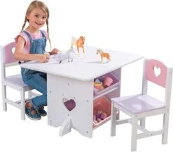 Table Et 2 Chaises Coeur Kidkraft 26913