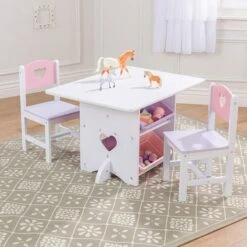 Table Et 2 Chaises Coeur Kidkraft 26913 -Pino Soldes Boutique table et 2 chaises coeur kidkraft 26913 0706943269138 350637