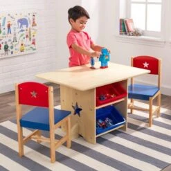 Table Et 2 Chaises Naturel Et Multicouleurs Kidkraft 26912 -Pino Soldes Boutique table et 2 chaises naturel et multicouleurs kidkraft 26912 0706943269121 140050