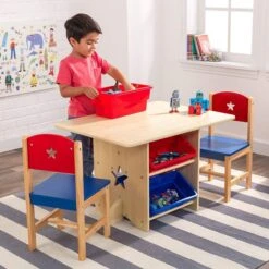 Table Et 2 Chaises Naturel Et Multicouleurs Kidkraft 26912 -Pino Soldes Boutique table et 2 chaises naturel et multicouleurs kidkraft 26912 0706943269121 350655