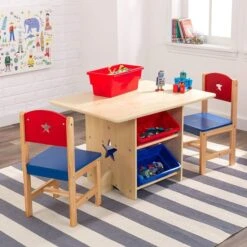 Table Et 2 Chaises Naturel Et Multicouleurs Kidkraft 26912 -Pino Soldes Boutique table et 2 chaises naturel et multicouleurs kidkraft 26912 0706943269121 350656