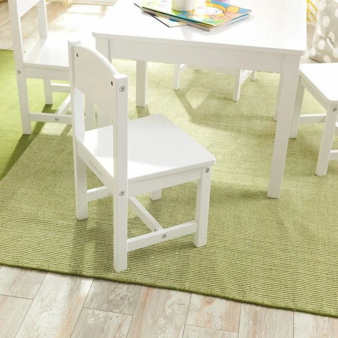 Table Et 4 Chaises Blanc Farmhouse Kidkraft 21455 8 Table Et 4 Chaises Blanc Farmhouse Kidkraft 21455 â Image 6