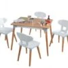 Table Et 4 Chaises Enfant En Bois Mid Century Kidkraft 29196