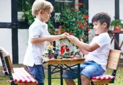 Pinolino Table Et Bancs Enfant Pin Massif Clair Et Métal Vert Sepp&Lehne -Pino Soldes Boutique table et bancs enfant pin massif clair et metal vert sepp lehne 4035769031237 150587