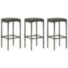 Tabourets De Bar Avec Coussins 3 Pcs Gris Résine Tressée 1 Tabourets De Bar Avec Coussins 3 Pcs Gris Résine Tressée -Pino Soldes Boutique tabourets de bar avec coussins 3 pcs gris resine tressee 3666722354899 943850